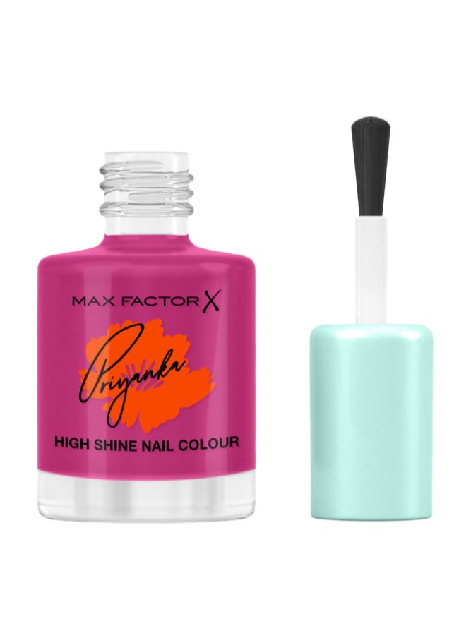 Max Factor X Priyanka Chopra Miracle Pure Nail Polish - 310 - Flourishing Lilac, 12ml 