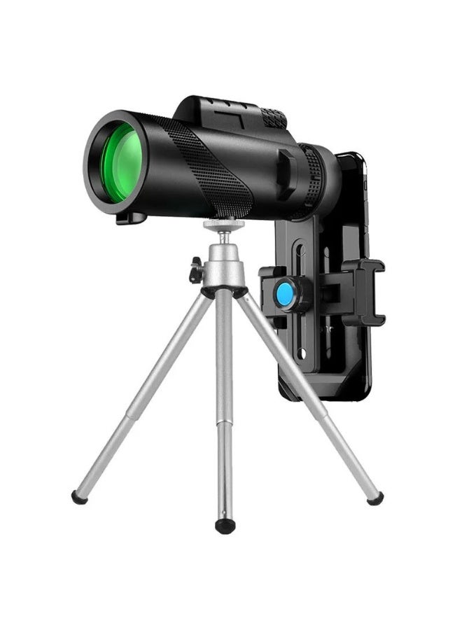 Generic Powerful HD Monocular Telescope 10x50 with Phone Adapter Long Range Zoom Monocular for Hunting Wildlife Watching Camping Hiking and Outdoor Adventure Equipment - Image 3
