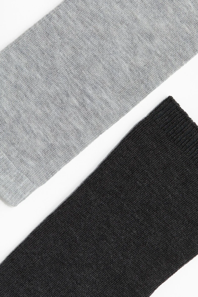 H&M 2-Pack Over-The-Knee Socks