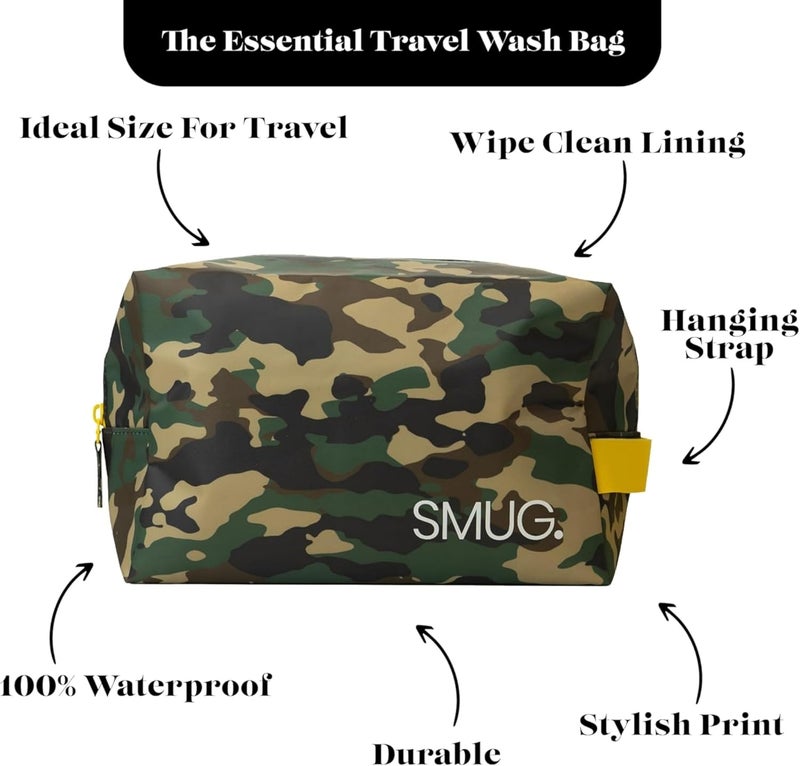 SMUG Unisex Wash Bag - Cherry Blossom Toiletry Bag - Image 4