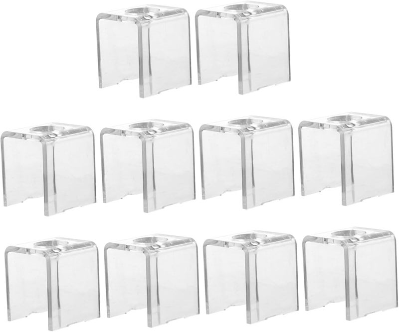 BESTYASH 10Pcs DIY Lipstick Mould Brackets Reusable Lip Balm Making Rack for Easy Homemade Lipstick Creation Convenient and Portable Making Tool - Image 1