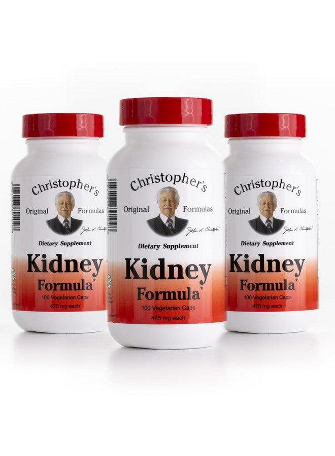 Christopher's Original Formulas Kidney Formula - Cleanse Detox & Repair Formula - Herbal Blend for Kidney Support - Pack of 3 - Image 1