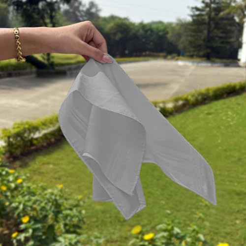 HEELIUM Bamboo Handkerchief for Men & Women | Ultra Soft & Absorbent | Multipurpose Premium Rumal | Large Size 43 x 45 CM - Image 4