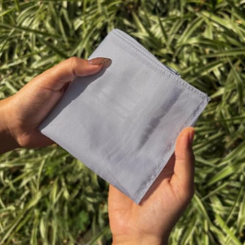 HEELIUM Bamboo Handkerchief for Men & Women | Ultra Soft & Absorbent | Multipurpose Premium Rumal | Large Size 43 x 45 CM - Image 5
