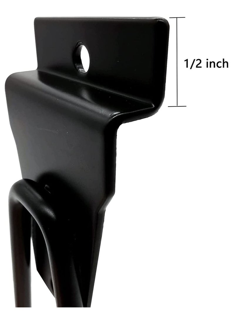SYOSI - Garage Hooks Heavy Duty, Steel Garage Storage Hooks, Utility Tool Hangers, and Combinable Wall Mount Garage Hooks for Organizing Ladders, Bikes, Hoses, and More Equipment (8 Pack) - Image 1