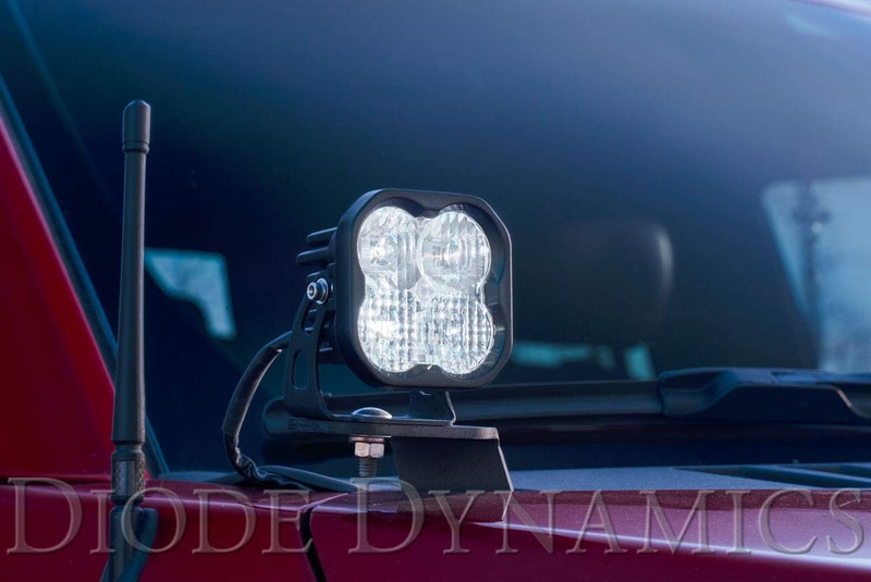 Diode Dynamics Stage Series Backlit Ditch Light Kit compatible with Ford F-150 2015-2020, Bracket Only None - Image 2