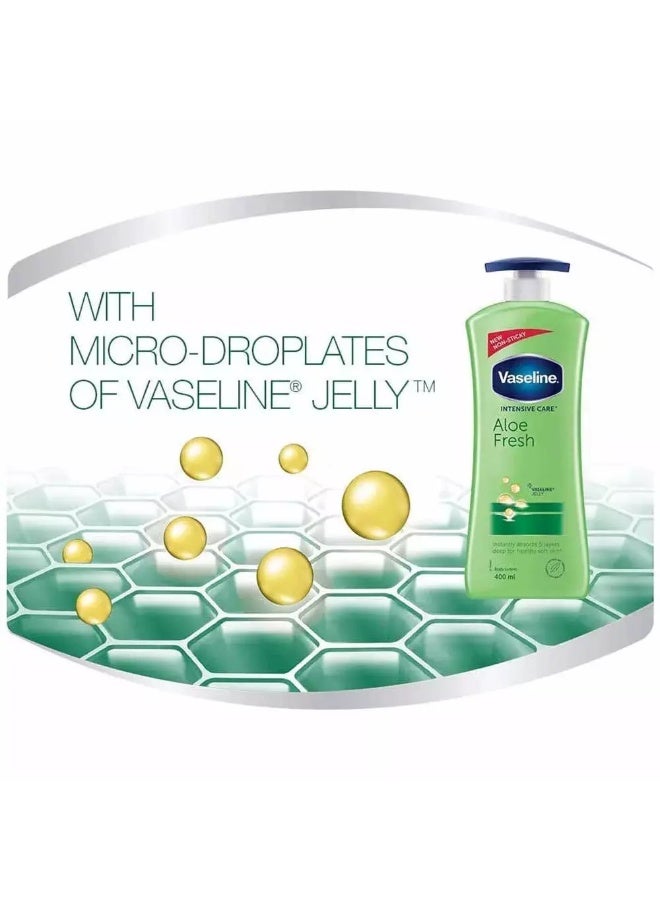 Vaseline Intensive Care Aloe Soothe Body Lotion, 200ml - Image 4