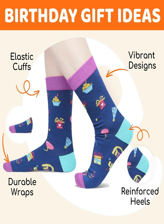 Happy Pop HAPPYPOP 40 Years Old Socks Women - 40th Birthday Gifts, Ideal Gifts with Greeting Card for 40 Middle Aged Woman Man 1985 - Image 3
