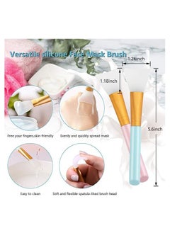 ORiTi Lip Scrub Brush Silicone Facial Cleansing Brush -6PCS Lip Exfoliator Brush  - Image 4