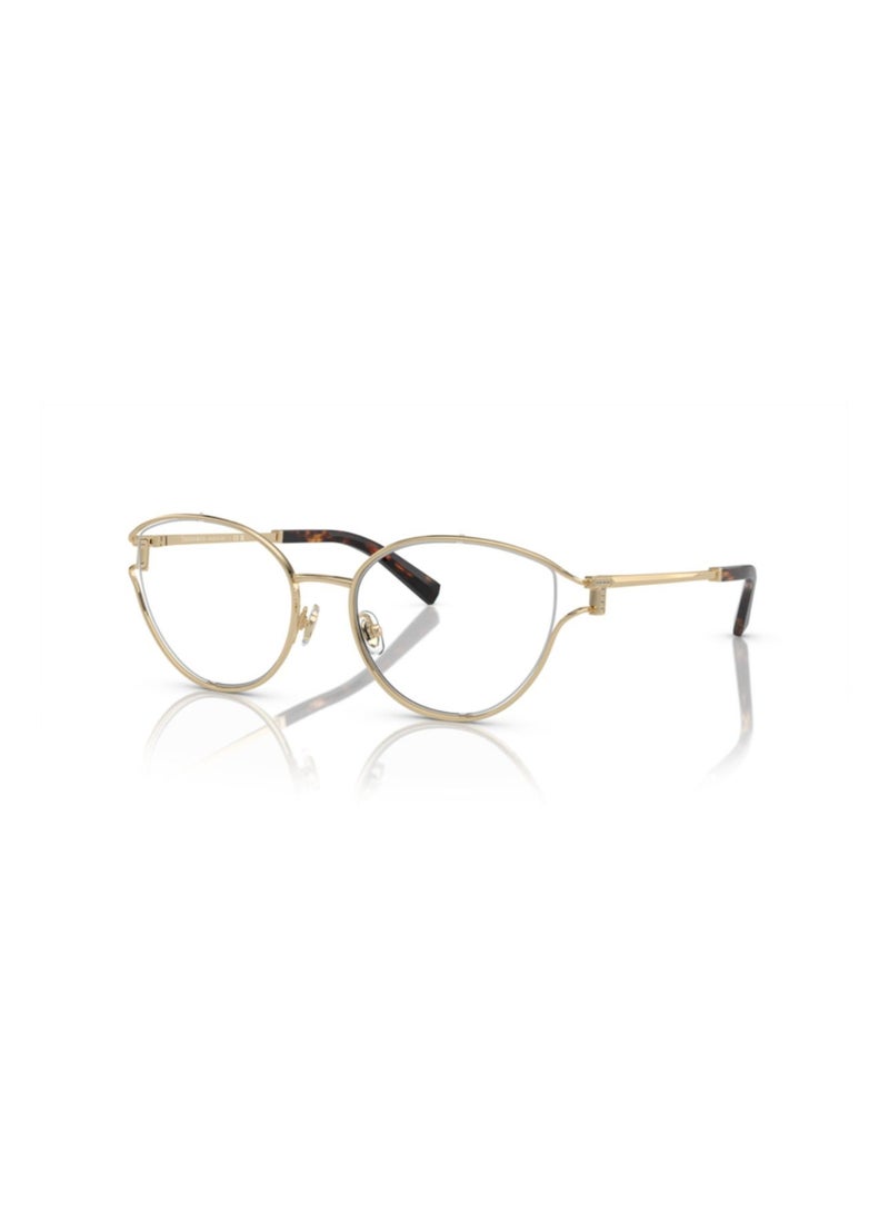Tiffany Woman Oval  Eyeglasses- Tf 1157B - Lense Size:54Mm - Pale Gold - Image 1