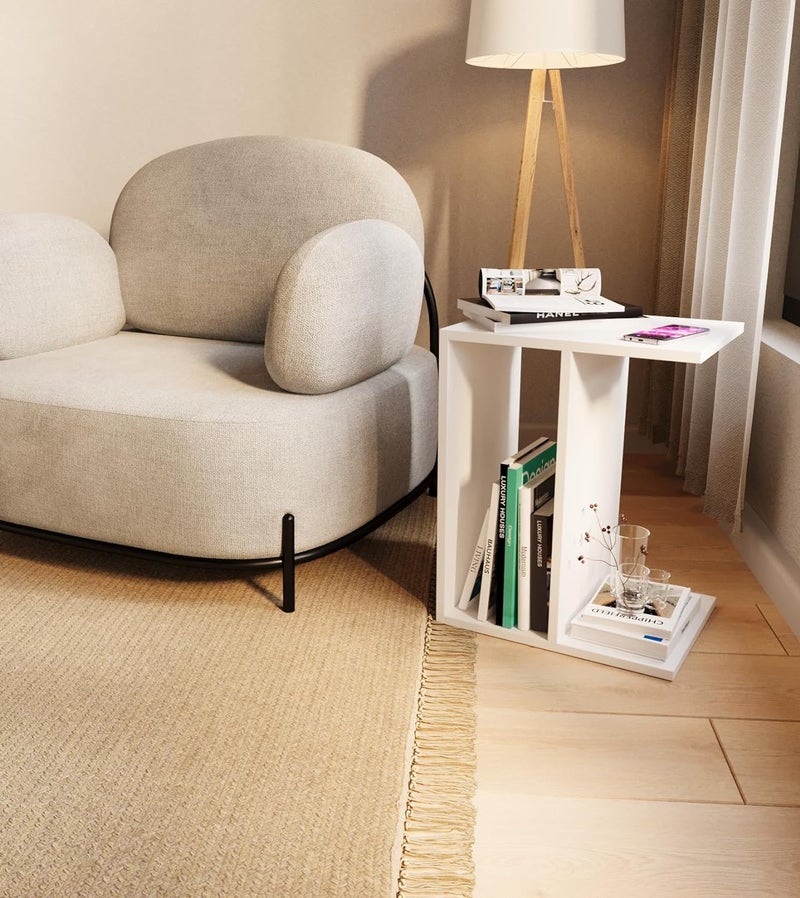 فرنتشر ستور ترابيزة قهوة - ارتفاع 50 سم - عرض 40 سم - عمق 30 سم ، من فرنتشر ستور. - Image 1