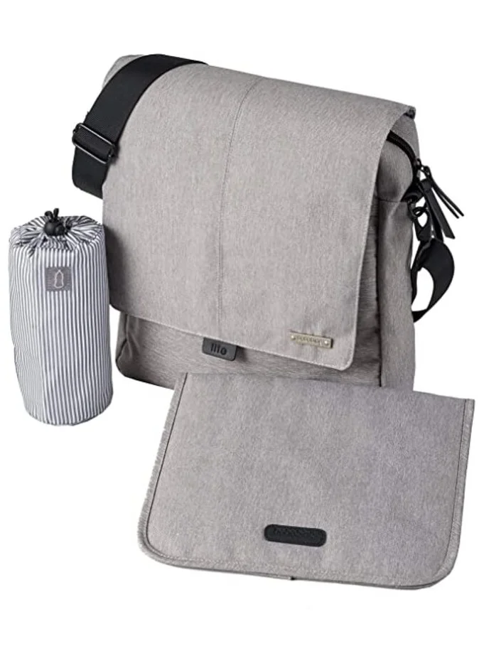 bababing DayTripper Lite Changing Bag Grey Marl