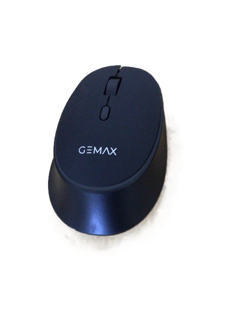 جيماكس ماوس لاسلكي GEMAX 1800 – بطارية مدمجة قابلة لإعادة الشحن، تصميم مريح وخفيف الوزن، دقة عالية، أداء ثابت وسريع، متوافق مع الكمبيوتر واللابتوب، مثالي للعمل والدراسة - Image 3