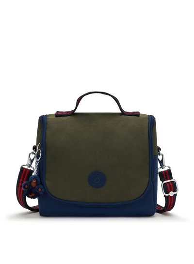 كيبلينغ New Kichirou Large lunchbox (with trolley sleeve) Seaweed Gr Bl