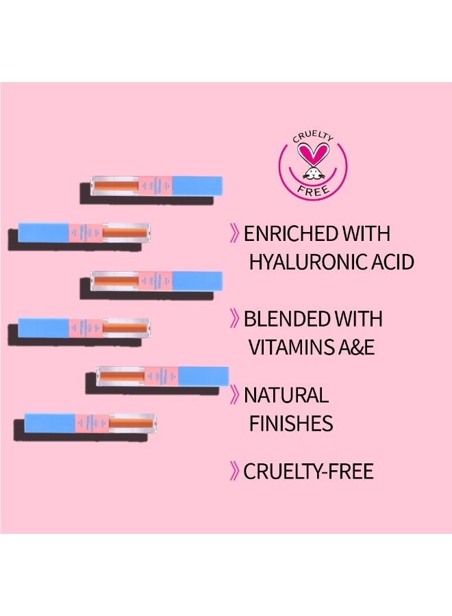 Monaya G010 Matte&Moist Lasting Lip Gloss-Mois - Rich Matte Finish, Hydrating Formula, Long-Lasting Wear - Image 5