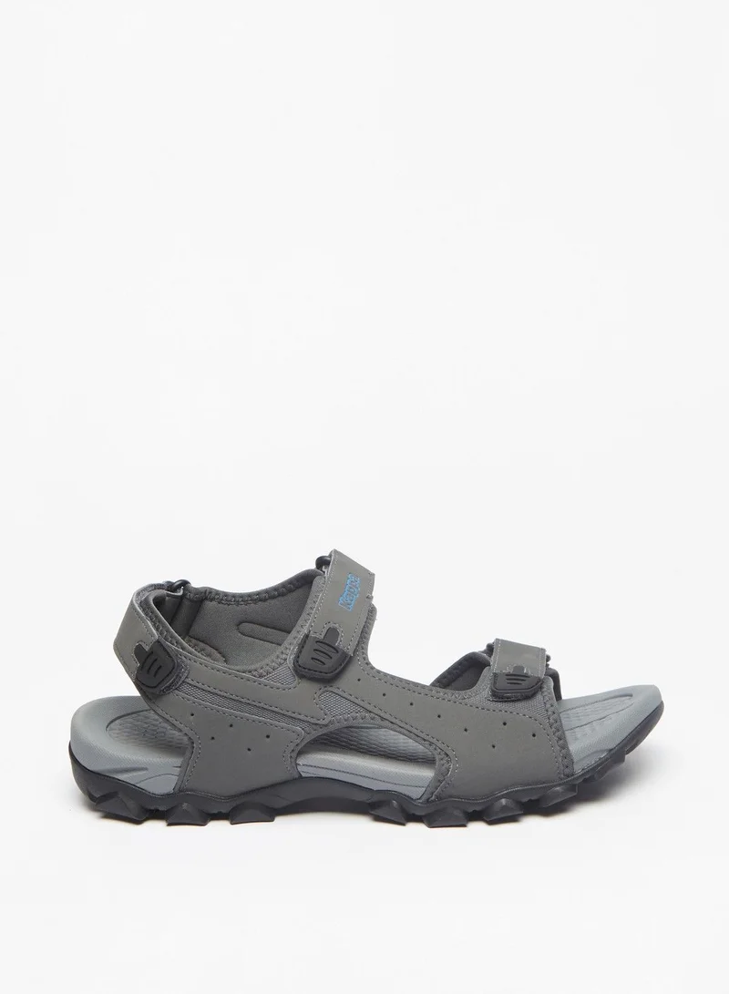 Kappa Men's Floaters with Hook and Loop Closure