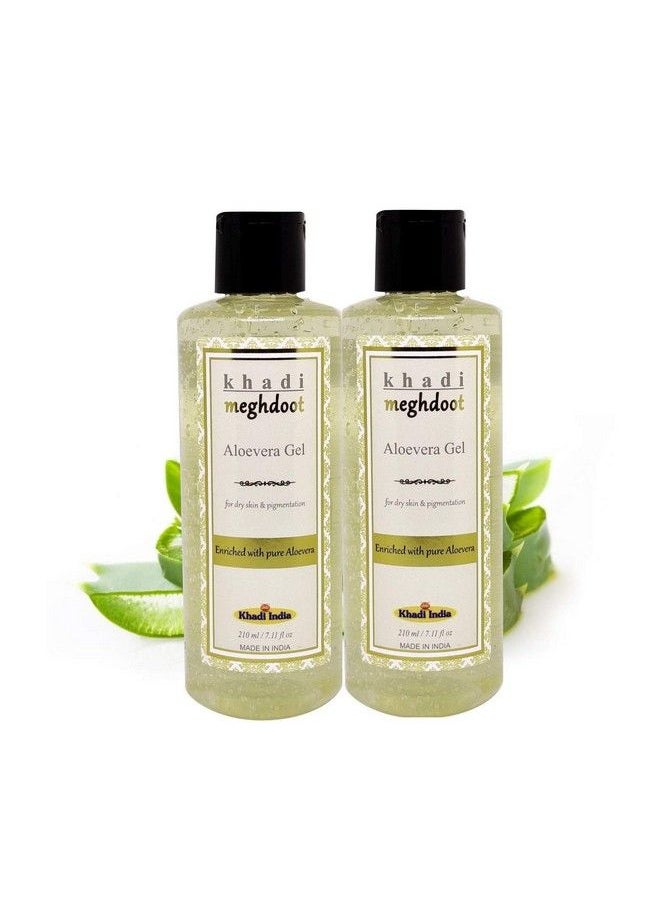 KHADI MEGHDOOT Aloevera Gel 210Ml (Pack Of 2)  - Image 1
