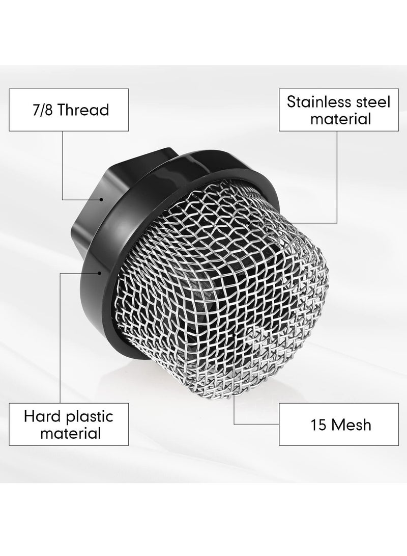 SYOSI 2Pcs Hose Inlet Strainer Filter Universal Garden Inlet Suction Strainer Sprayer Filter Pump Accessories Thread for Sprayer - Image 2