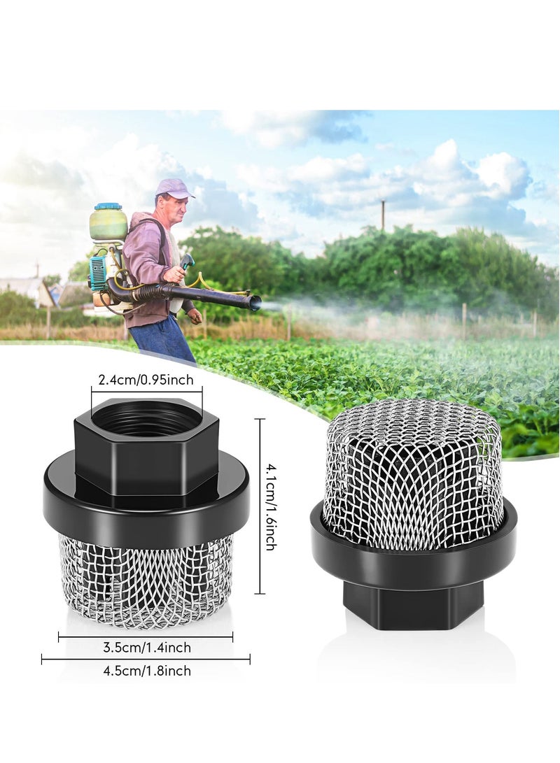 SYOSI 2Pcs Hose Inlet Strainer Filter Universal Garden Inlet Suction Strainer Sprayer Filter Pump Accessories Thread for Sprayer - Image 4