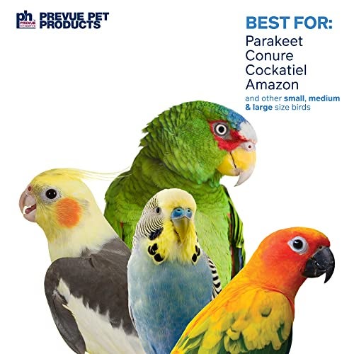 Prevue Pet Products Preen & Pacify Calypso Creations Straw Stacker Bird Toy 62634 - Image 4