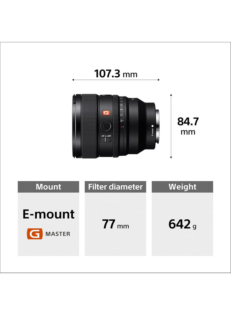 Sony FE 85mm F1.4 GM II Lens – Full-Frame E-Mount, G Master Series, Large Aperture Telephoto Prime for Mirrorless Cameras Black - Image 3