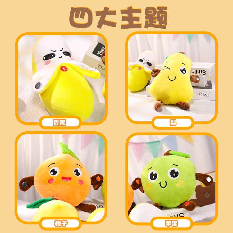 AIPINQI Upgraded Fruit-Sensing Rhythm Toy - Interactive Plush with Recording - Image 4