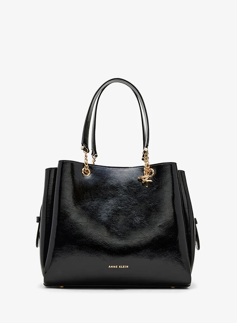 ANNE KLEIN Anne Klein Logo Detail Satchel Bag