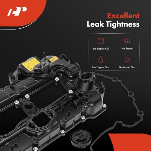 A-Premium 2.0L Turbo N20 Engine Valve Cover Compatible with 2012-2018 BMW 228i 320i 328i 428i 528i X1 X3 X4 X5 Z4 (Included GT/xDrive), with Oil Filler Cap & Gasket & Bolt # 11127588412 - Image 5