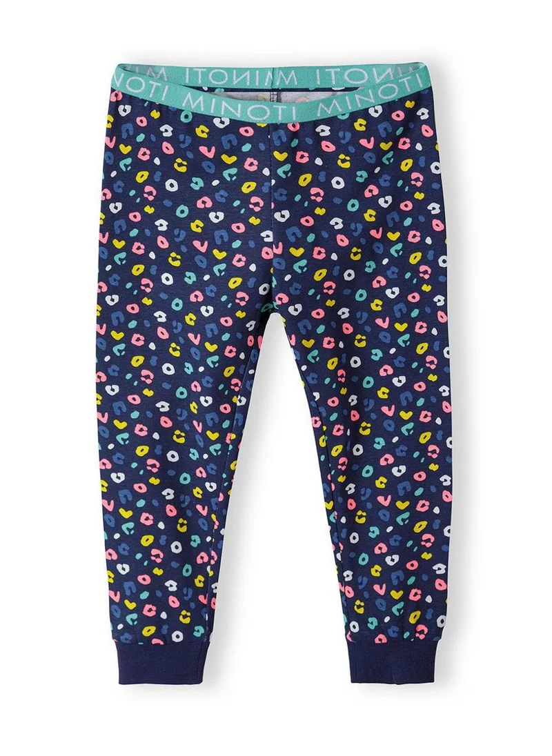 MINOTI Baby Girls' Pyjama Set with Stretch Waist and Print