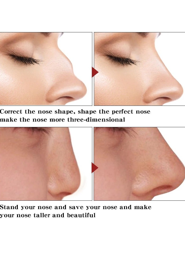 AS SEEN ON TV زيت الأنف العطري، مستخلص تدليك عظام الأنف، زيت الأنف العطري لتقويم الأنف، مصل شد ورفع الأنف، 30 مل - Image 4