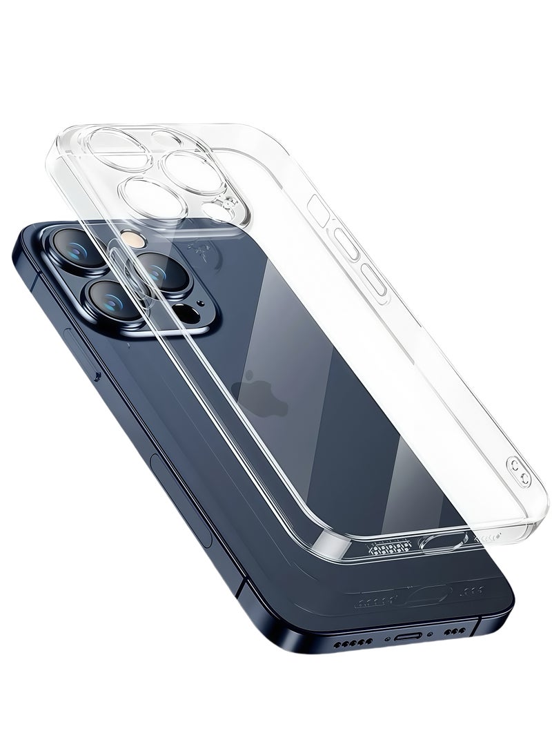 iPhone 15 max Clear Case, Protective Soft Back Cover Clear Case for iPhone 15/15plus/15pro/15pro - Image 1