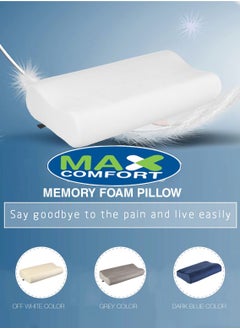 Max Comfort Memory Foam USA Neck and Shoulder Pain Medical Pillow - pzsku/ZCC72261858DF0ABAE360Z/45/_/1678893347/53f1890b-43d6-4608-a104-142631aa0e46