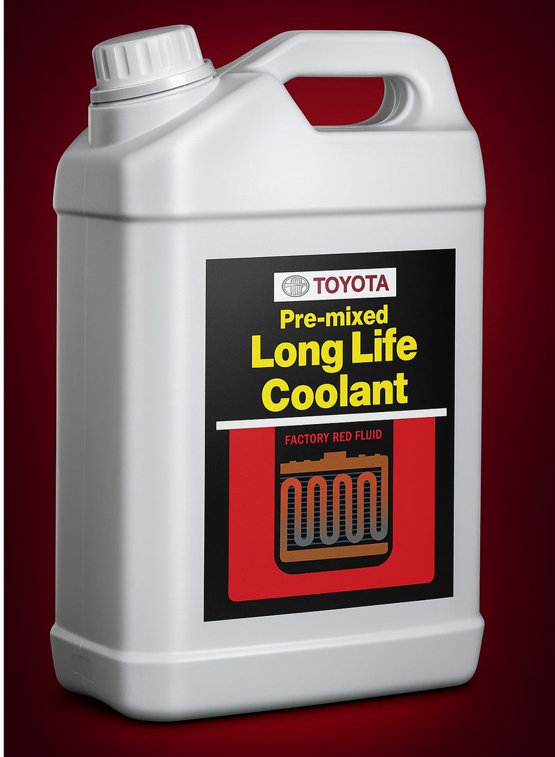 TOYOTA Genuine Red Radiator Coolant – 1 Gallon – Long Life Antifreeze Coolant For & Lexus, - Image 4