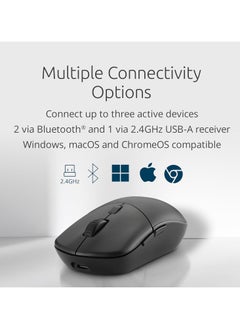 MY430 EQ Wireless Rechargeable 2.4GHz Bluetooth Mouse, Outer Case Made from 60% Post-Consumer Recycled Content (PCR), With Up to 4 Months Of Battery Life Per Charge - pzsku/ZCC722FFAB67CB47A1A75Z/45/_/1736262797/48a9ca4b-1948-4628-bf5b-a0b51b0b709c