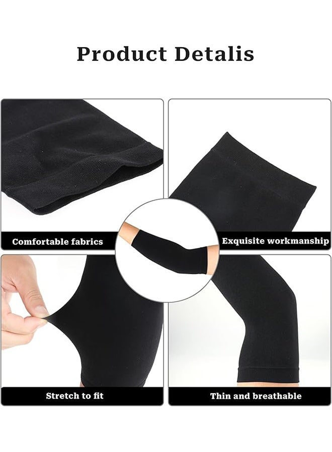 Polish'D 2 Pair Skin Forearm Tattoo Cover Up Band Scar Concealer Compression Sleeve Band, Elastic Compression Arm Sleeves, Arms Shaper Sleeve - Image 2