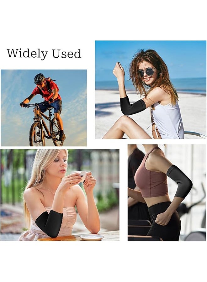 Polish'D 2 Pair Skin Forearm Tattoo Cover Up Band Scar Concealer Compression Sleeve Band, Elastic Compression Arm Sleeves, Arms Shaper Sleeve - Image 4