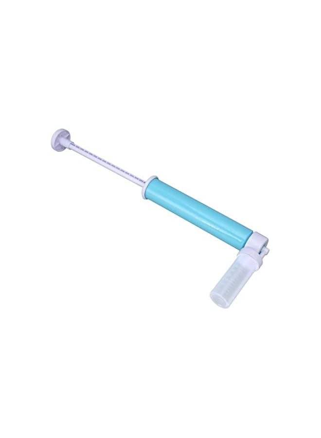 S-TOP Sprayer, Cake Decorating, Manual Airbrush for DIY Coloring with Transparent Pot, Easy to Use and Enjoy Baking Spray Tools for Cakes, Cookies, Chocolates, Pastries, and More (Blue) - Image 2
