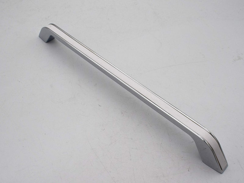 RAB Handle Zinc Kitchen and Office Drawer/Cabinet/Door/Wardrobe Furniture Handle (Code:-Hand Zeep, Finish:- White, Size:- 224mm) - Image 4