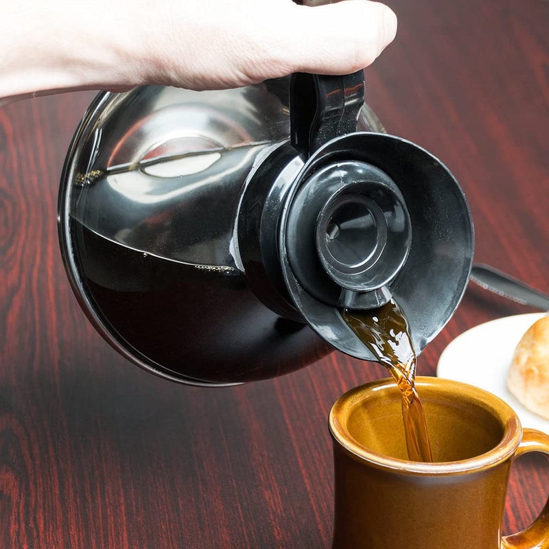 Shoppers Hub PNQ Induction Compatible Coffee Carafe Decanter Pot 2.0 Litre with Poly Carbonate Top and Stainless Steel Base for Ideal Use in Homes, Cafes, Hotels, Restaurants and Catering  - Image 4