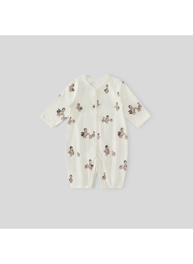 Balipig Bali Pig Newborn Baby Clothes A-class Pure Cotton Infant Spring Autumn Romper Four Seasons Crawling Suit Autumn Baby Jumpsuit - Image 3