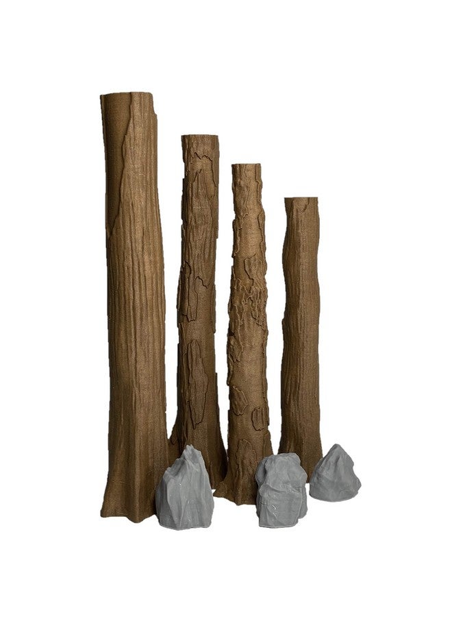 Extruded Gaming Towering Forest Trees - Image 1
