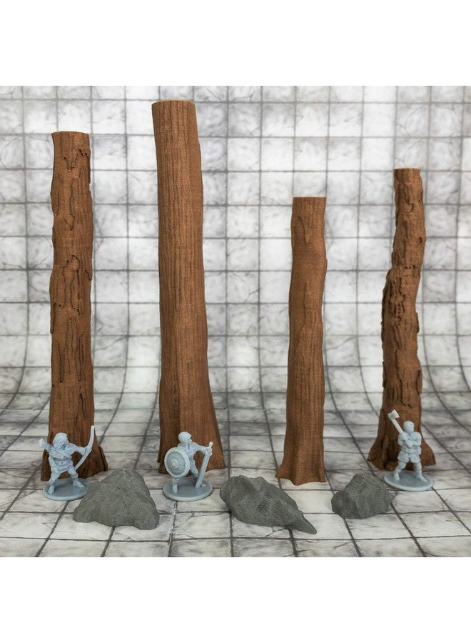 Extruded Gaming Towering Forest Trees - Image 2