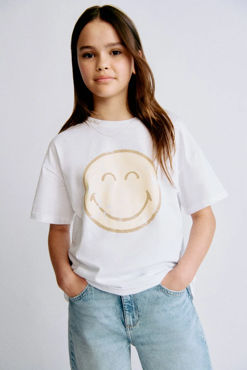 H&M Oversized printed T-shirt