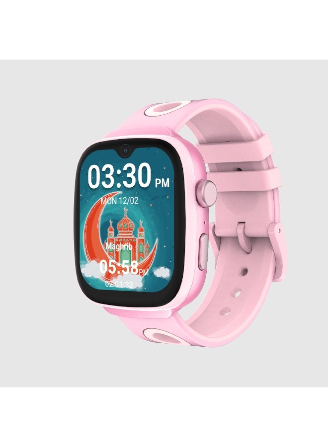 Aman Smart Watch pink for Kids 251101 - Image 1