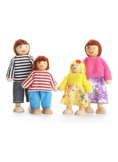 NIBEMINENT 4-Piece Happy Family Doll Set  - Image 1