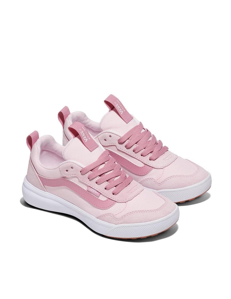 Vans Women's Range EXP Shoe | Athletic Fashion Sneakers for Walking, Hiking & Everyday Wear, 2-Tone Canvas/Suede Pink, 9 - Image 3