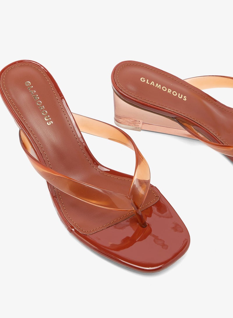 GLAMOROUS Wedge Sandals - Image 4