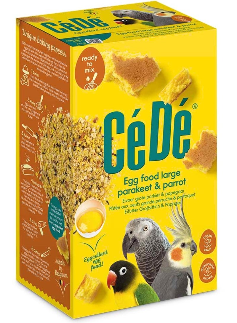 CeDe Eggfood Parakeet & Parrots 1kg [Weight - 1kg] - Image 1