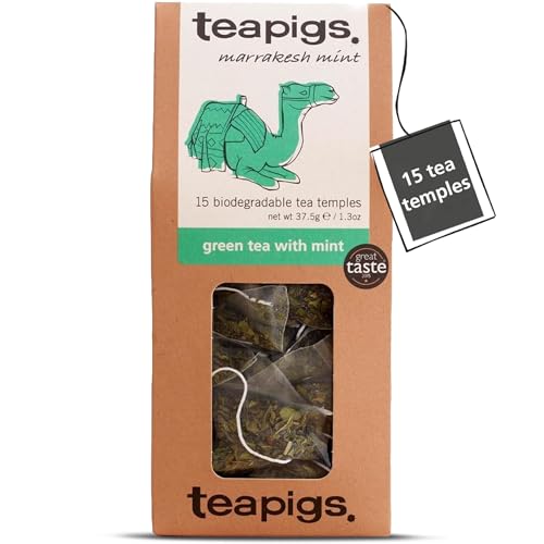 Teapigs Green Tea with Mint 15 Temples - Image 1