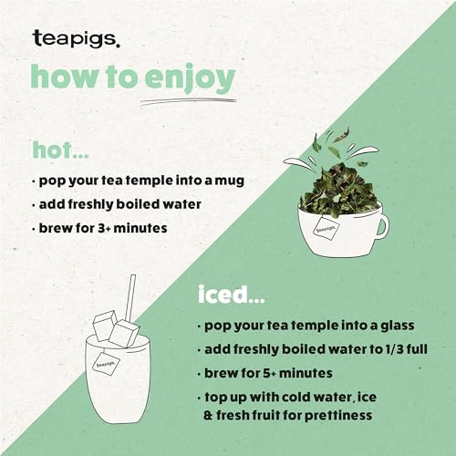 Teapigs Green Tea with Mint 15 Temples - Image 5